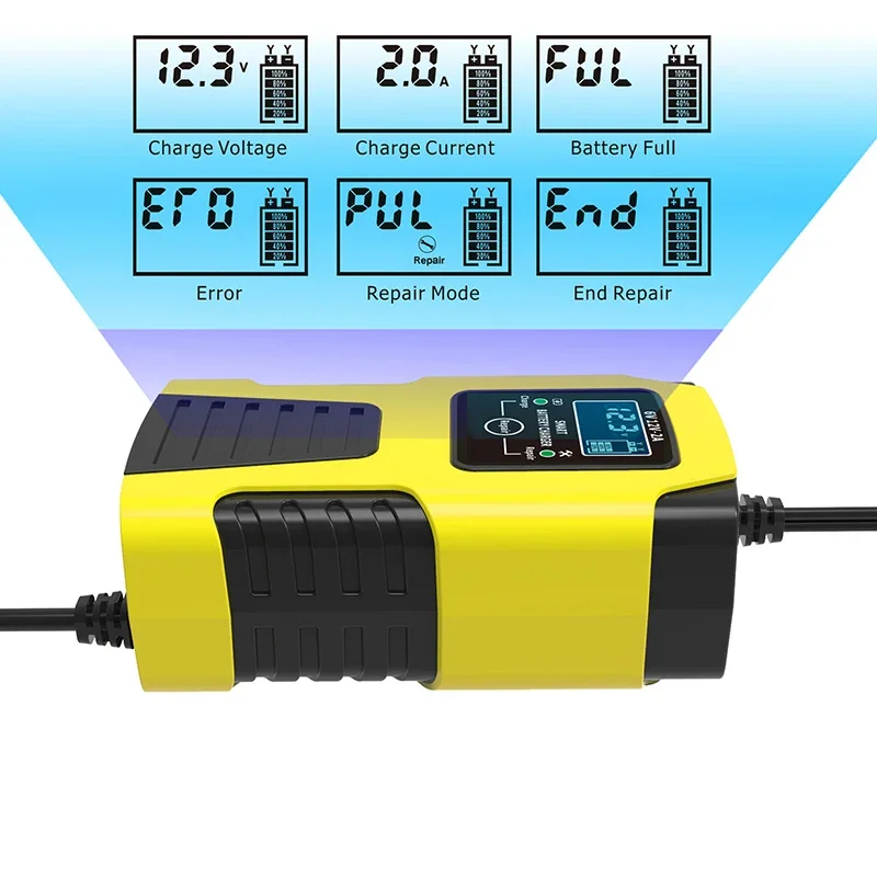 Agm Deep Cycle Battery - شاحن بطارية سيارة محمول جديد أوتوماتيكي