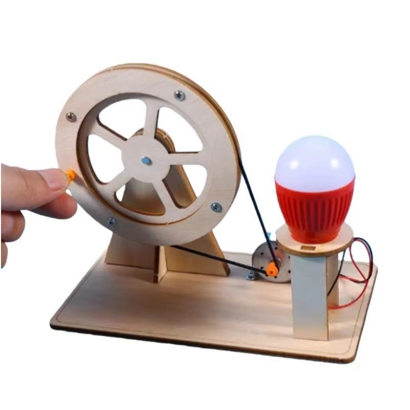 Renewable Energy Demonstration Kit - مجموعة أدوات علمية خشبية لتجارب الكهرباء