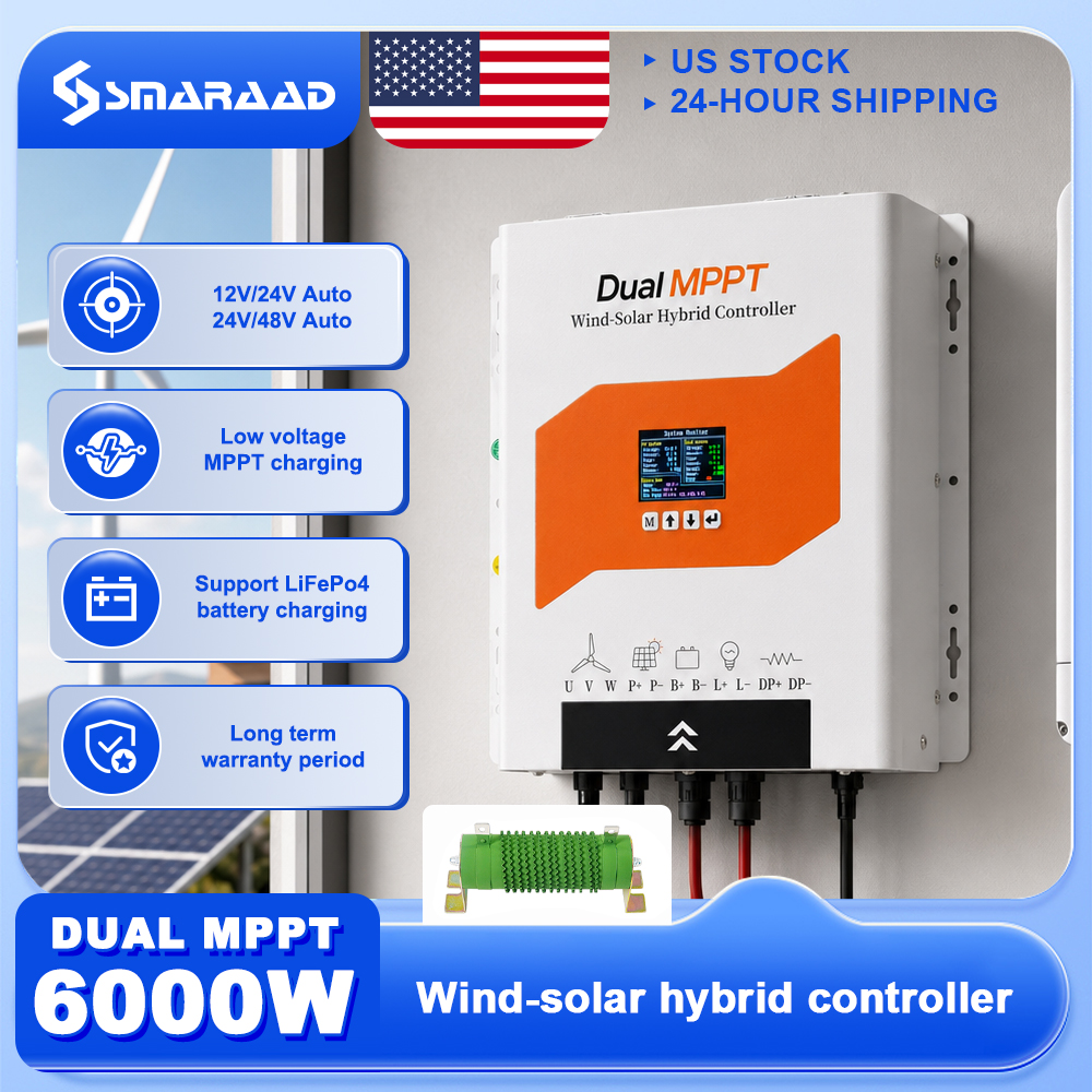 Wind Solar Hybrid Kit - وحدة تحكم شمسية هجينة للطاقة الهوائية