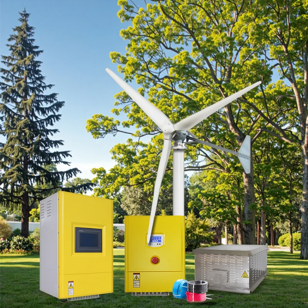 Wind Solar Hybrid Kit - مجموعة مولد توربينات الرياح للاستخدام المنزلي