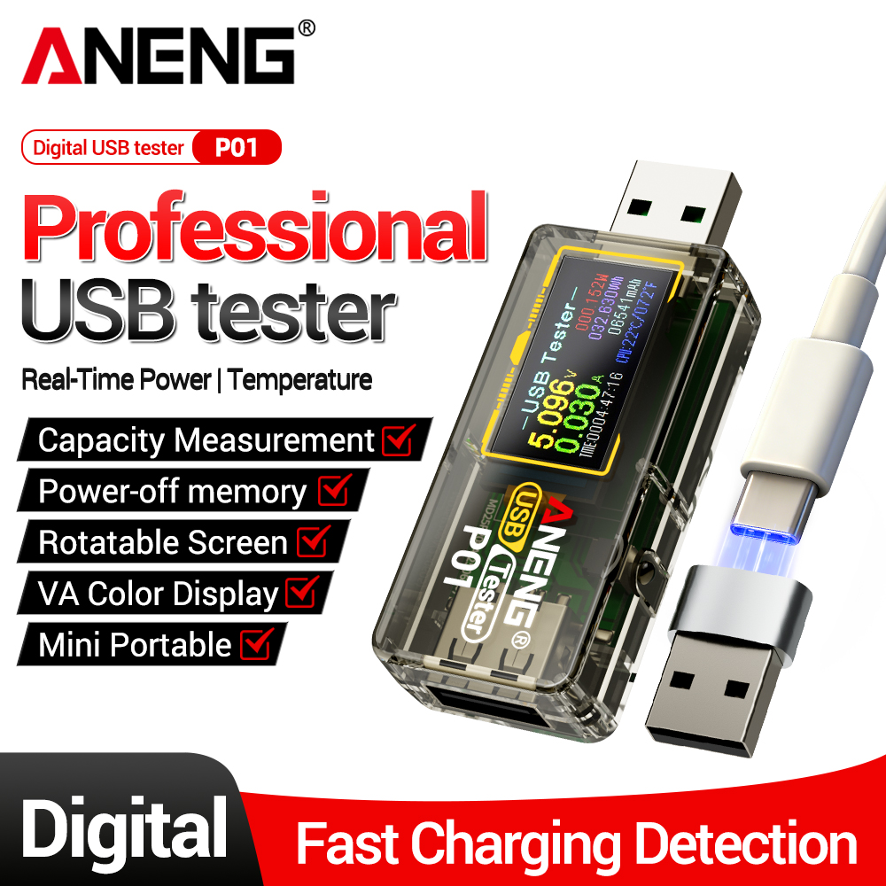 Renewable Energy Demonstration Kit - جهاز اختبار USB رقمي متعدد الوظائف
