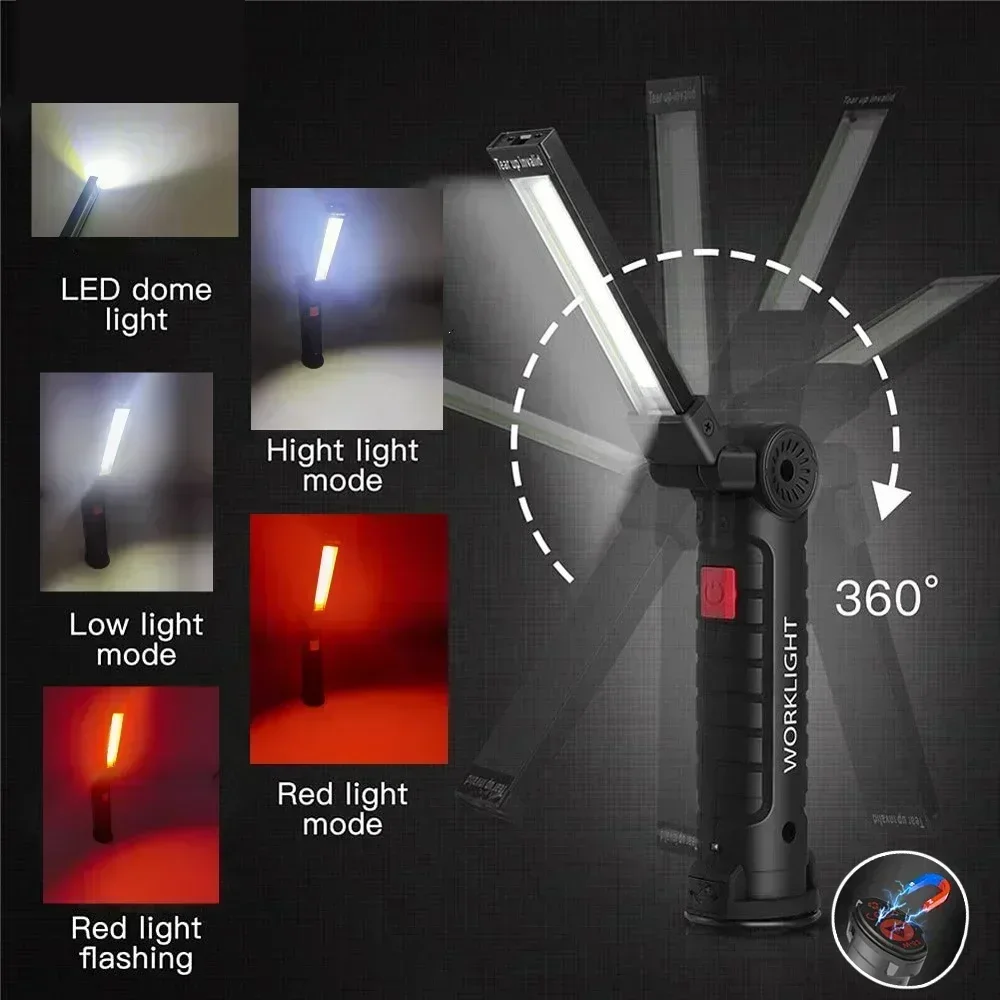 المحمولة COB LED ضوء العمل USB - مراجعة Renewable Energy Sources وسعره