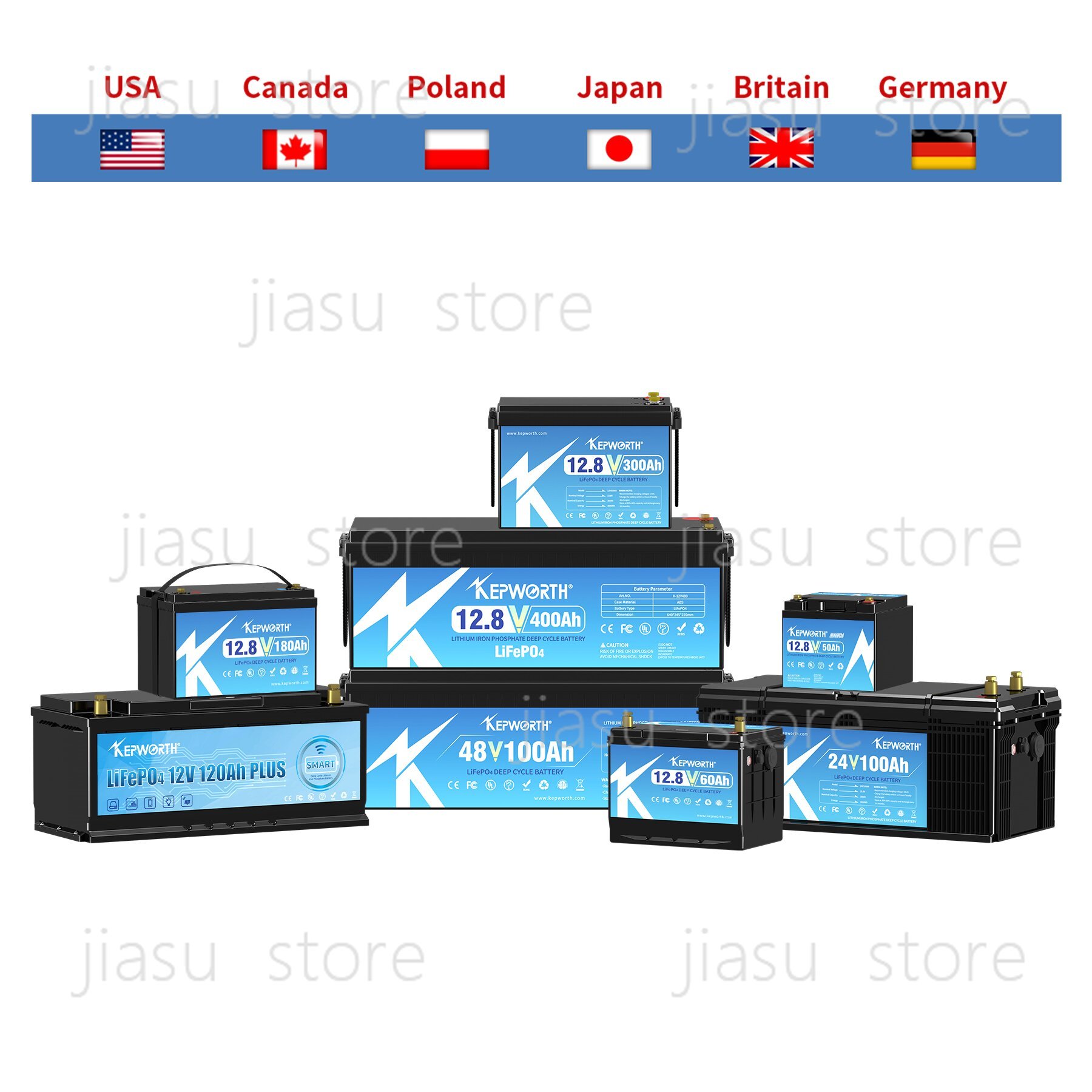 بطارية ليثيوم فوسفات 12 فولت ب - مراجعة Lifepo4 Battery Pack وسعره