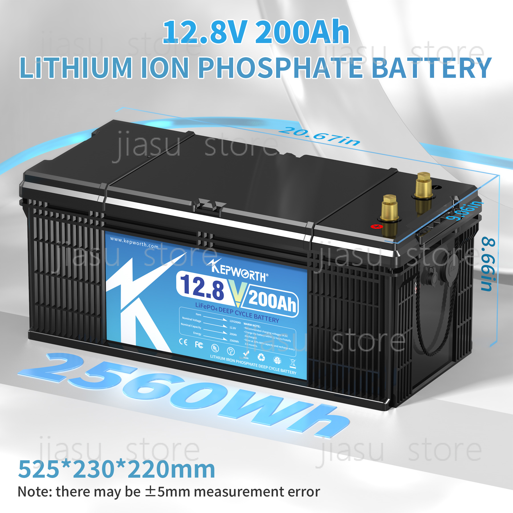 بطارية ليثيوم فوسفات 12 فولت ب - مراجعة Lifepo4 Battery Pack وسعره