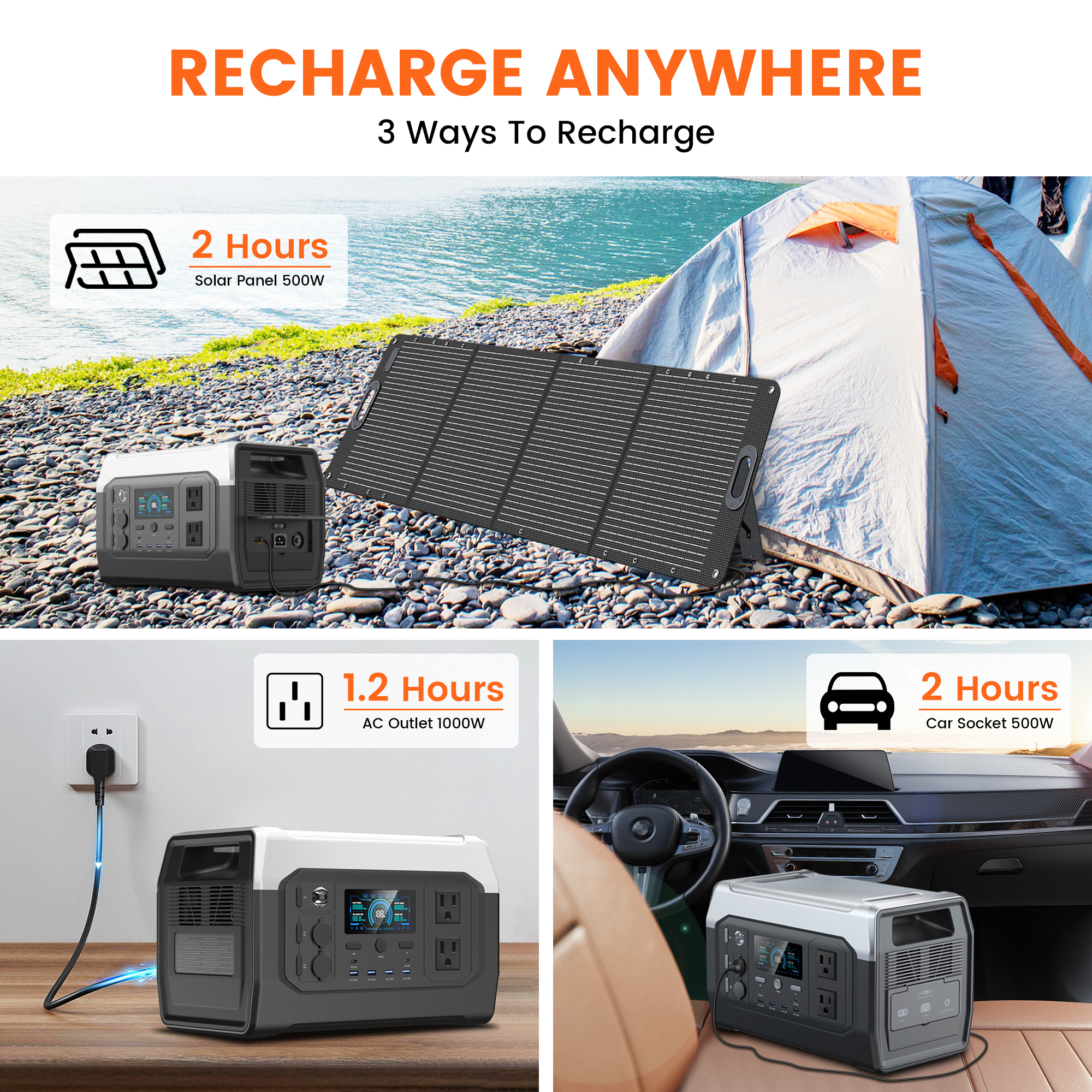 محطة طاقة محمولة CTOLITY بقدرة - مراجعة Lifepo4 Battery Pack وسعره