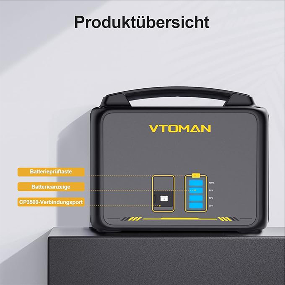 بطارية VTOMAN Jump 1500 الإضاف - مراجعة Lifepo4 Battery Pack وسعره