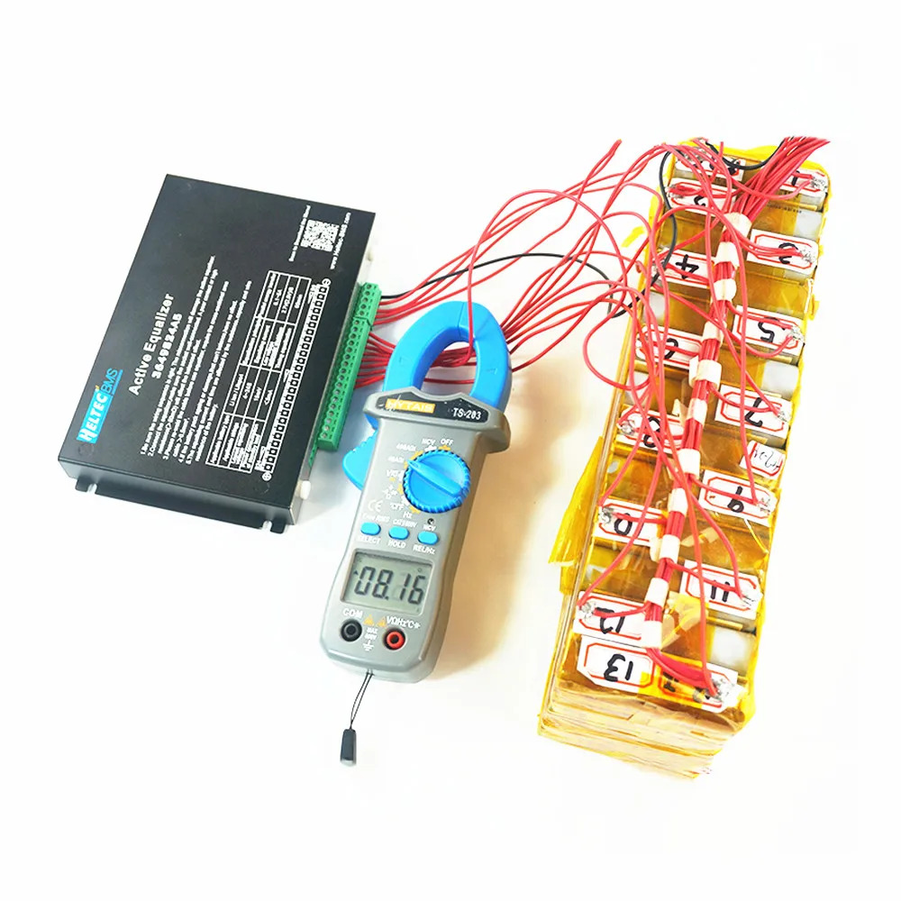 موازن نشط 5A 8A لبطاريات الليث - مراجعة Lifepo4 Battery Pack وسعره