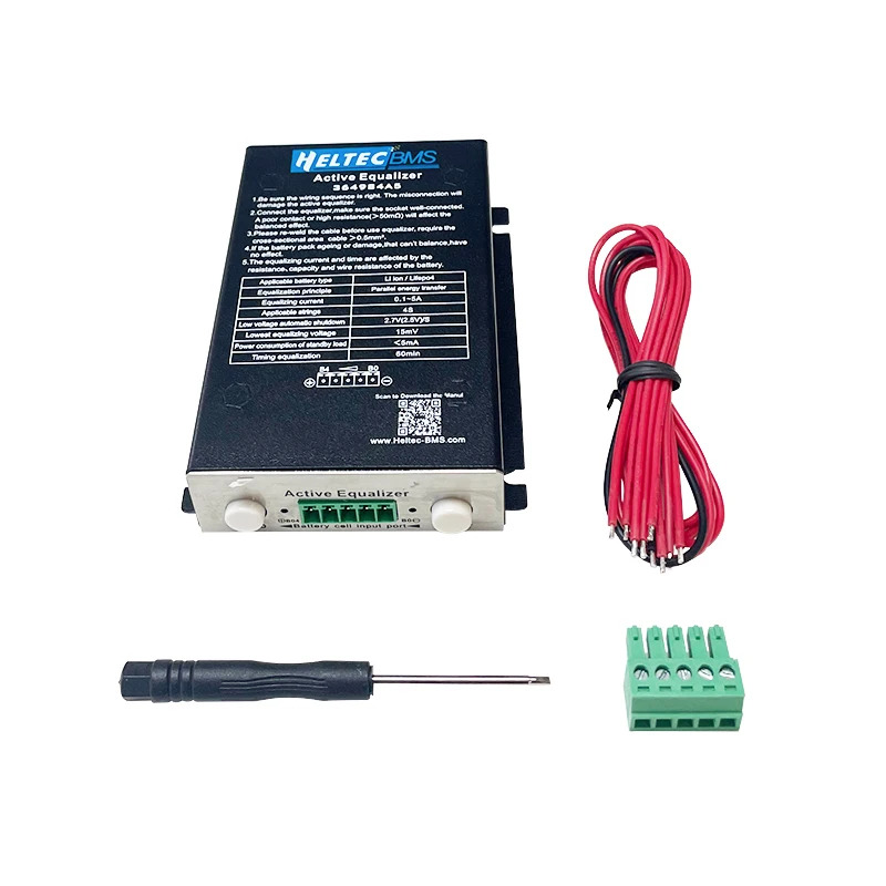 موازن نشط 5A 8A لبطاريات الليث - مراجعة Lifepo4 Battery Pack وسعره