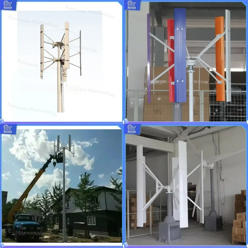 نظام طاقة هجين شمسي ورياحي بقد - مراجعة Wind Solar Hybrid Kit وسعره