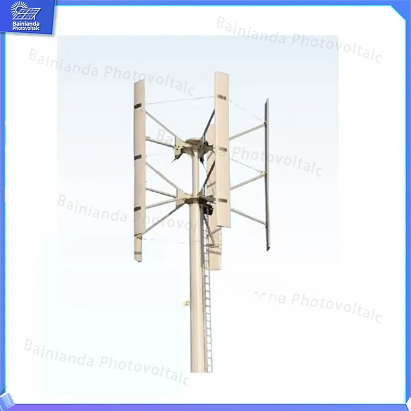 نظام طاقة هجين شمسي ورياحي بقد - مراجعة Wind Solar Hybrid Kit وسعره