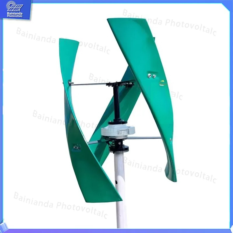 توربين رياح عمودي بقدرة 600 وا - مراجعة Wind Solar Hybrid Kit وسعره