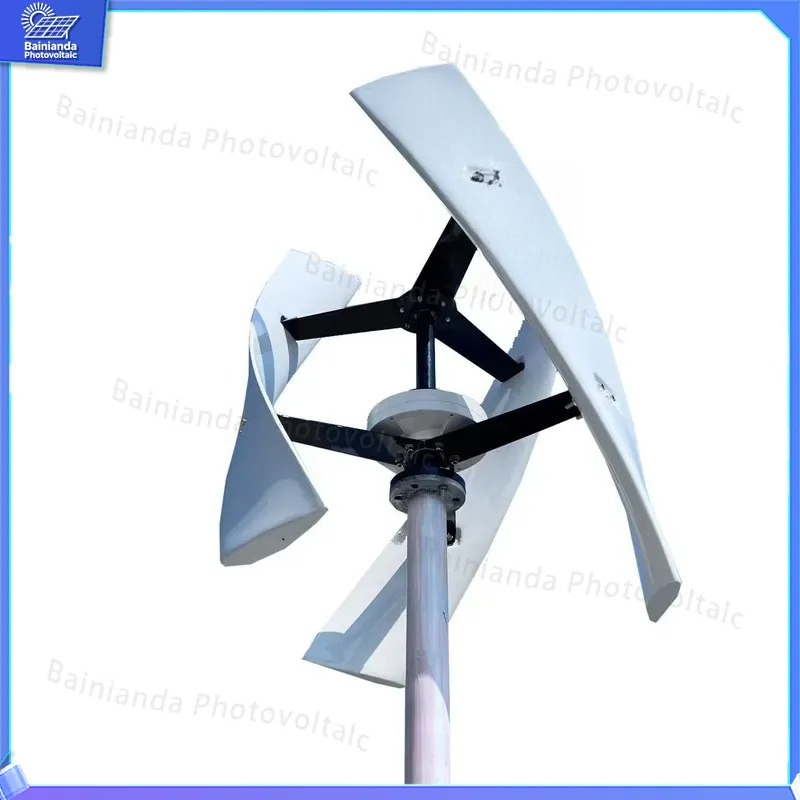 توربين رياح عمودي بقدرة 600 وا - مراجعة Wind Solar Hybrid Kit وسعره