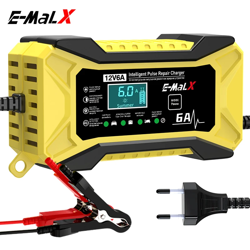 جديد 12 فولت 6A LiFePO4 14.6 ف - مراجعة Agm Deep Cycle Battery وسعره
