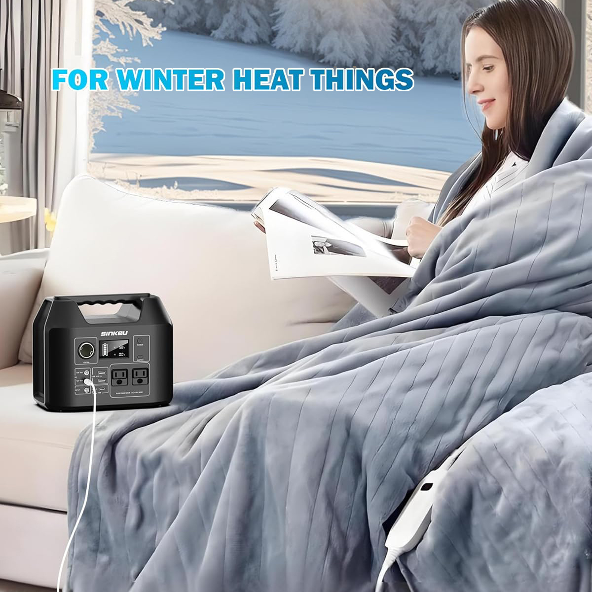 محطة طاقة محمولة 300 واط، مولد - مراجعة Lifepo4 Battery Pack وسعره