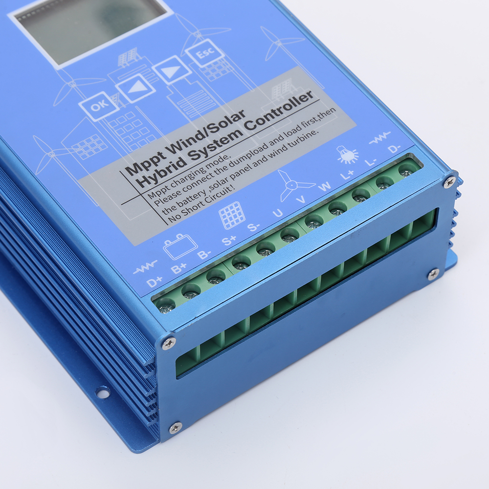MPPT الرياح الشمسية جهاز التحك - مراجعة Wind Solar Hybrid Kit وسعره