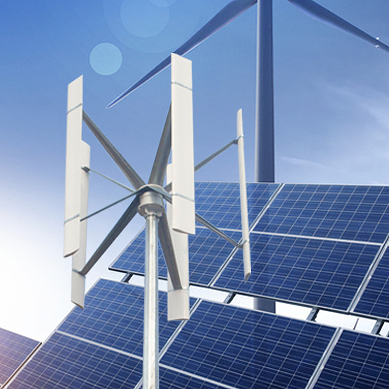 نظام توليد طاقة هجين من الرياح - مراجعة Wind Solar Hybrid Kit وسعره