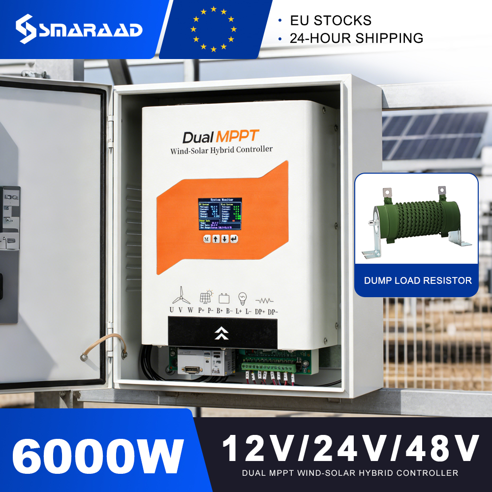 وحدة تحكم شمسية هجينة للطاقة ا - مراجعة Wind Solar Hybrid Kit وسعره