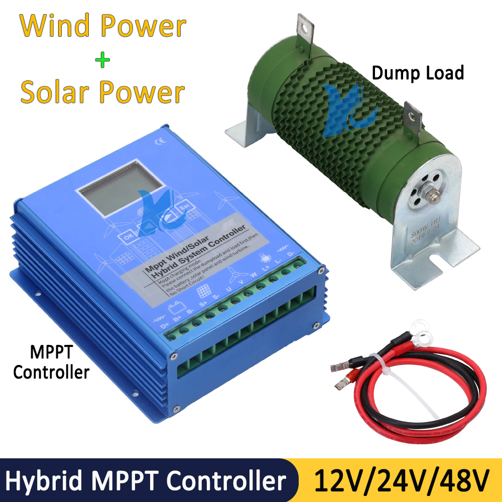 وحدة تحكم هجينة 5KW 10KW 15KW  - مراجعة Wind Solar Hybrid Kit وسعره