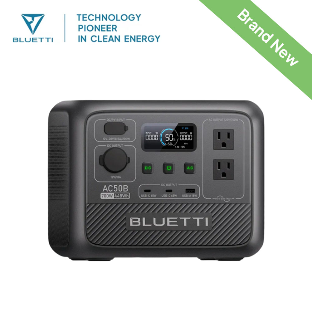 محطة طاقة محمولة BLUETTI AC50B - مراجعة Lifepo4 Battery Pack وسعره