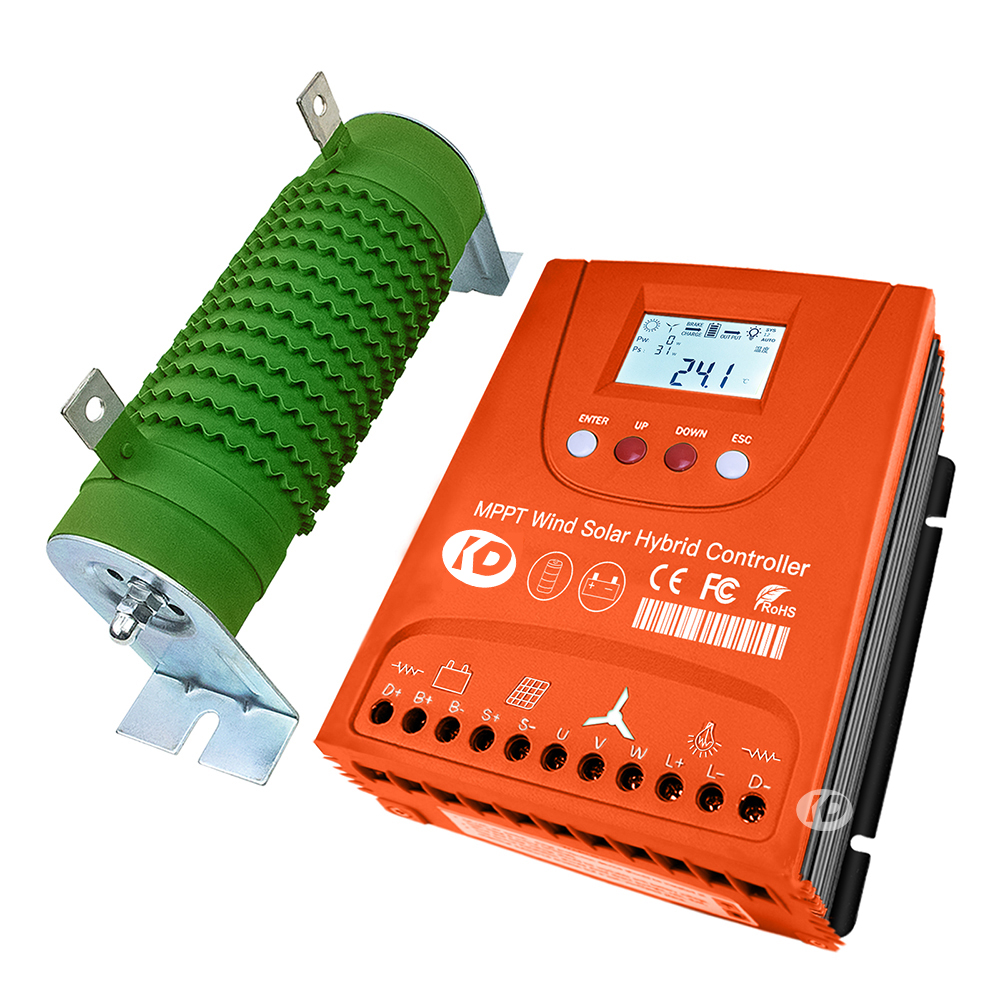 المريخ روك 2KW 2.4KW 12 فولت/4 - مراجعة Wind Solar Hybrid Kit وسعره