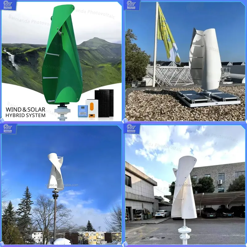 نظام توربينات الرياح الشمسية ا - مراجعة Wind Solar Hybrid Kit وسعره