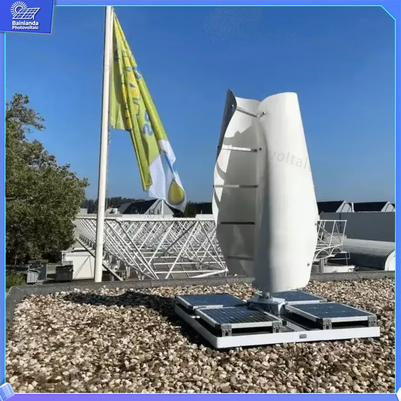 نظام توربينات الرياح الشمسية ا - مراجعة Wind Solar Hybrid Kit وسعره
