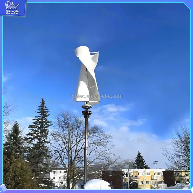 نظام توربينات الرياح الشمسية ا - مراجعة Wind Solar Hybrid Kit وسعره