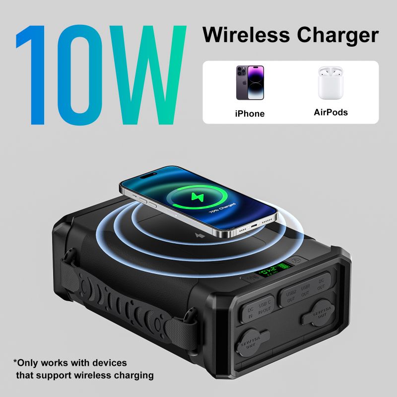 محطة طاقة محمولة بسعة 100000 م - مراجعة Lifepo4 Battery Pack وسعره