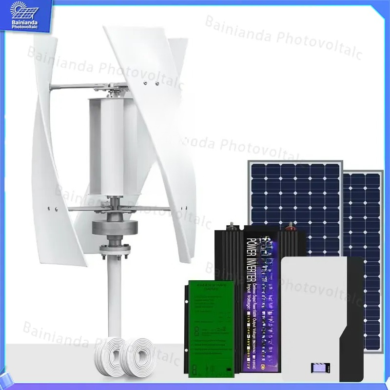 نظام هجين لتوليد الطاقة من تور - مراجعة Wind Solar Hybrid Kit وسعره
