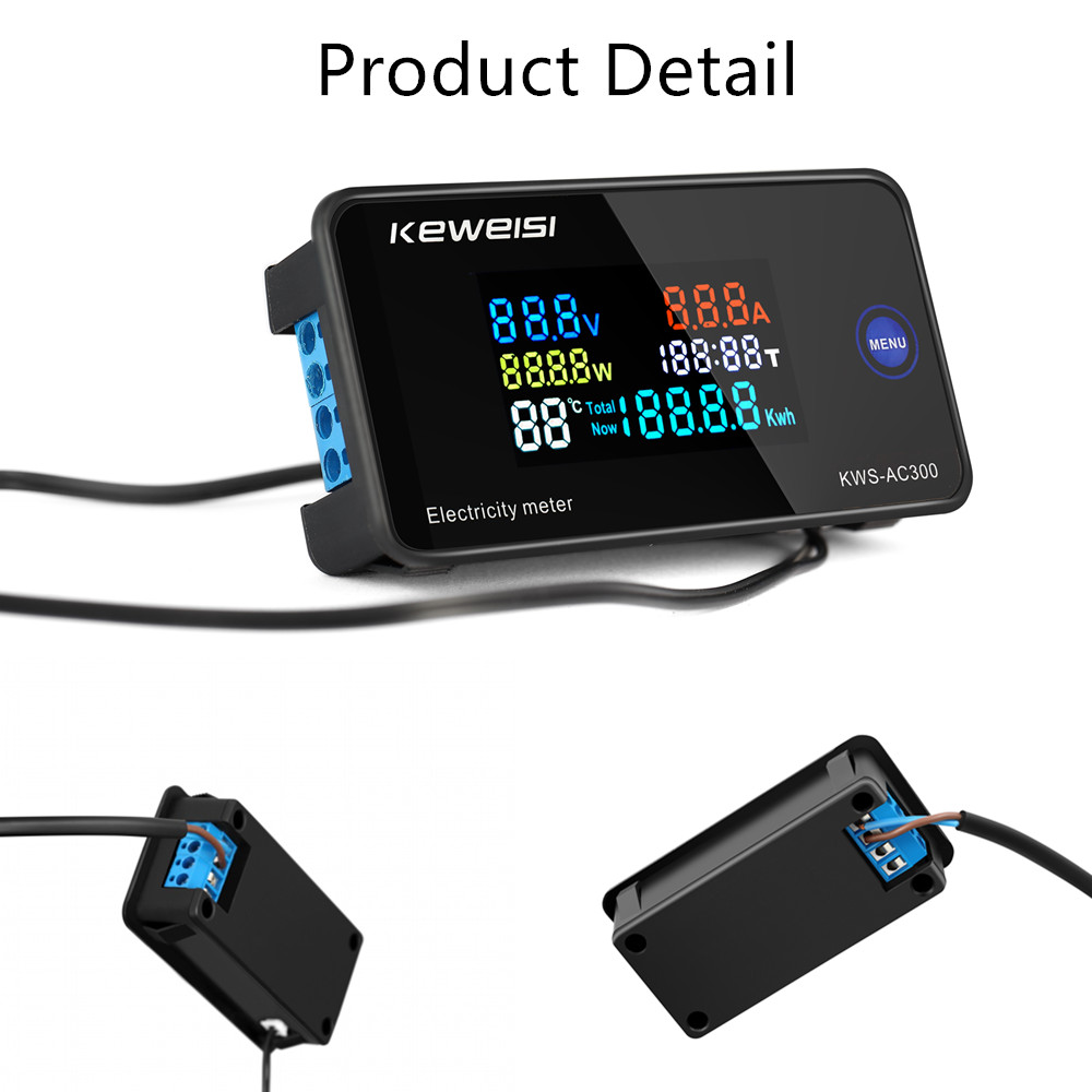 6 في 1 KWS-AC300 100A مقياس ال - مراجعة Renewable Energy Demonstration Kit وسعره